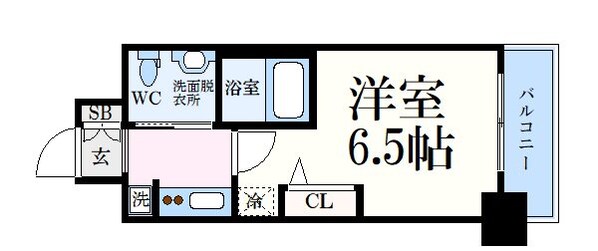 三ノ宮駅 徒歩7分 3階の物件間取画像